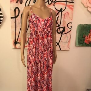 Felicity & Coco Colorful Maxi Dress sz S